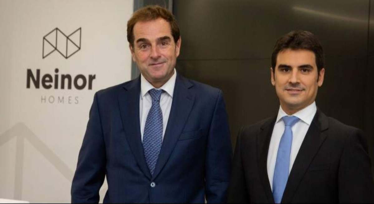 Borja García-Egotxeaga y Jordi Argemí, CEO y CEO adjunto de Neinor Homes