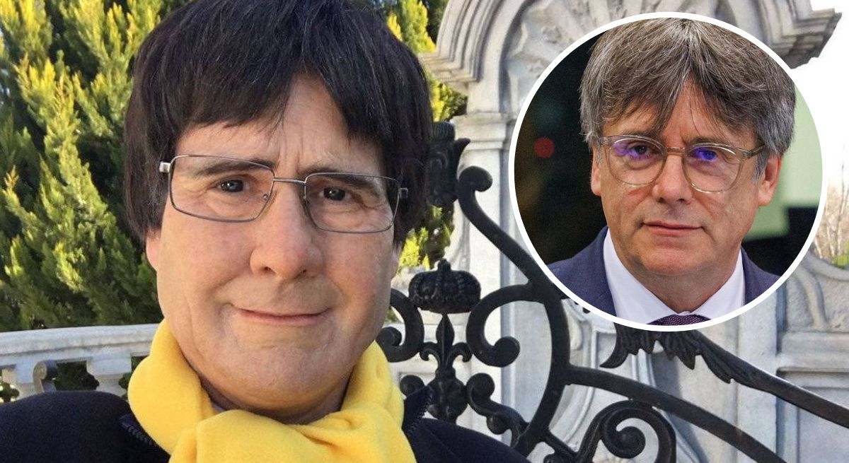 Carles Puigdemont y Joaquín Reyes