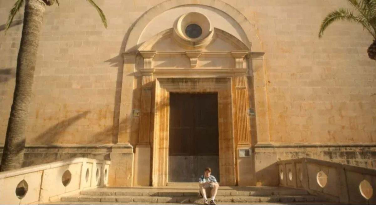 La iglesia que aparece en la ficción