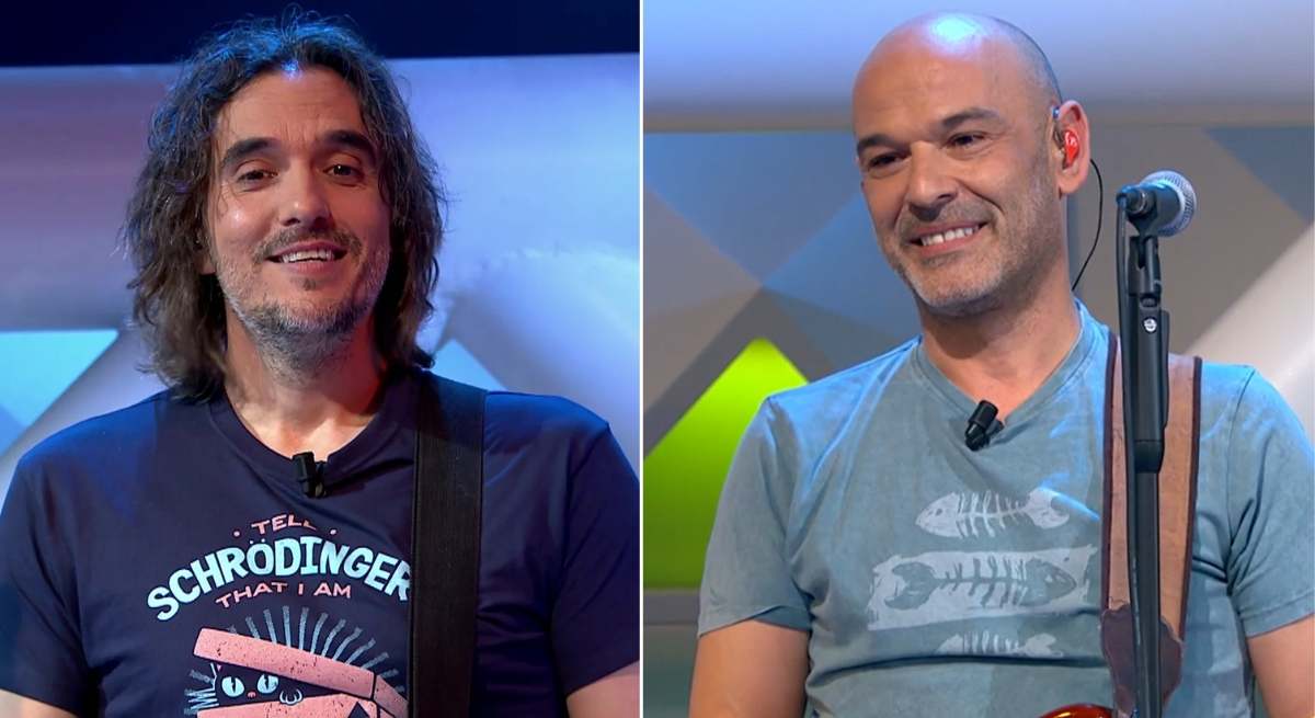 Joaquín Padilla, el cantante de La Ruleta, y Jota, su sustituto