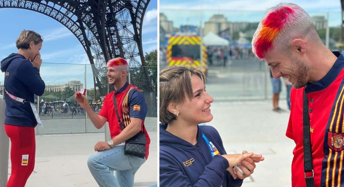 Pedida matrimonio Juegos Olímpicos París 2024