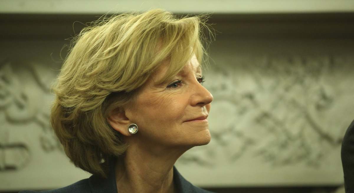La exministra Elena Salgado. EE