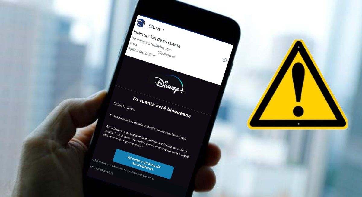 Estafa en Disney+