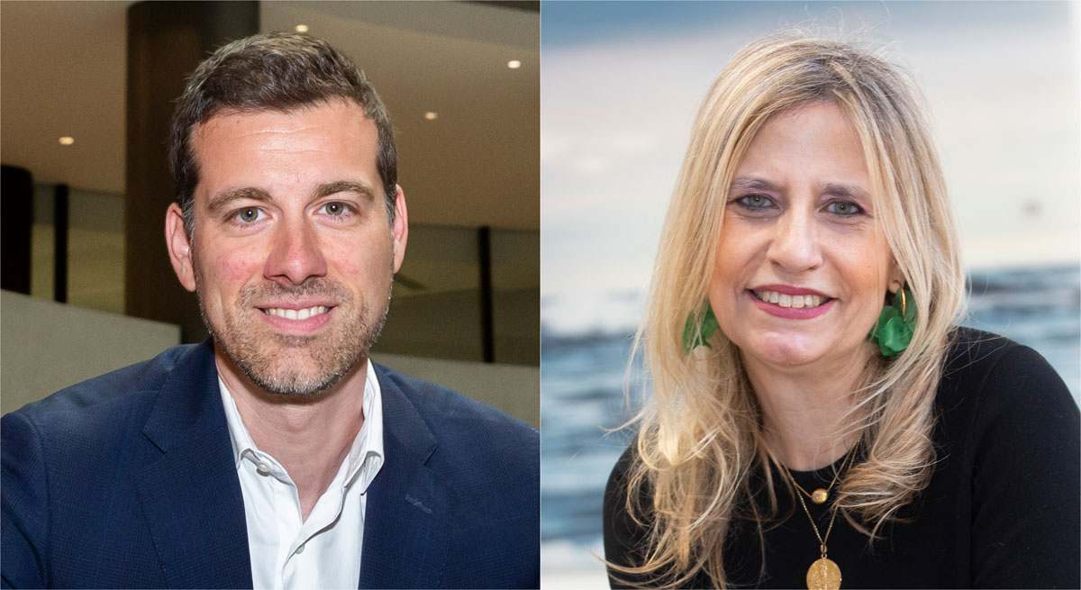 Rodrigo Utrera y Lola Solana, gestores de Santander AM.
