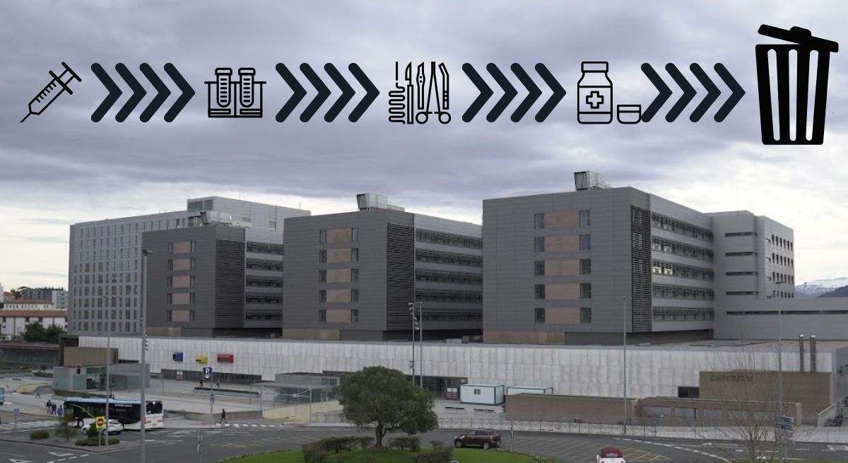 Hospital de Valdecilla y su gestión de residuos