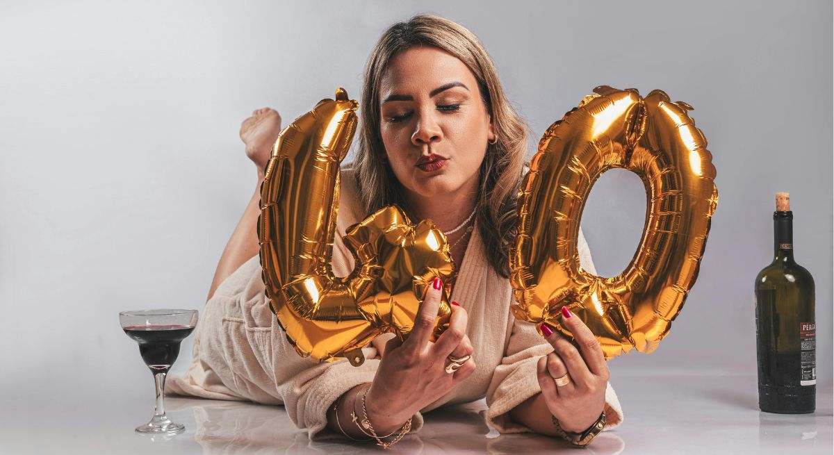 Una mujer acaba de cumplir 40 años