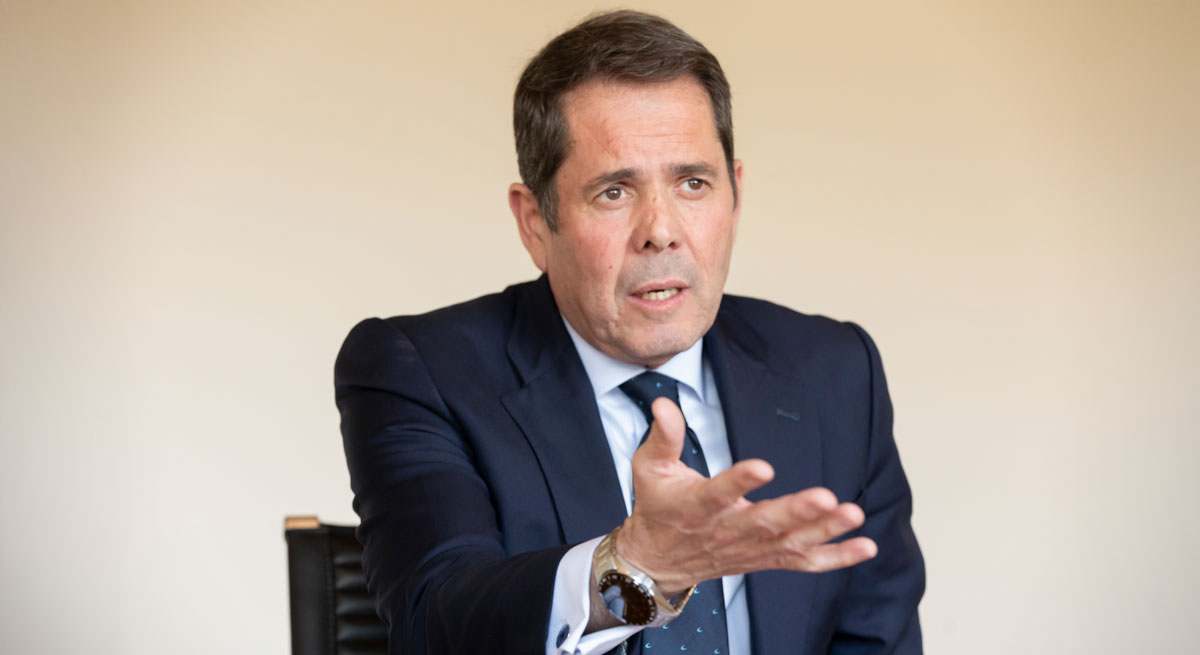 El presidente de Cepyme, Gerardo Cuerva.
