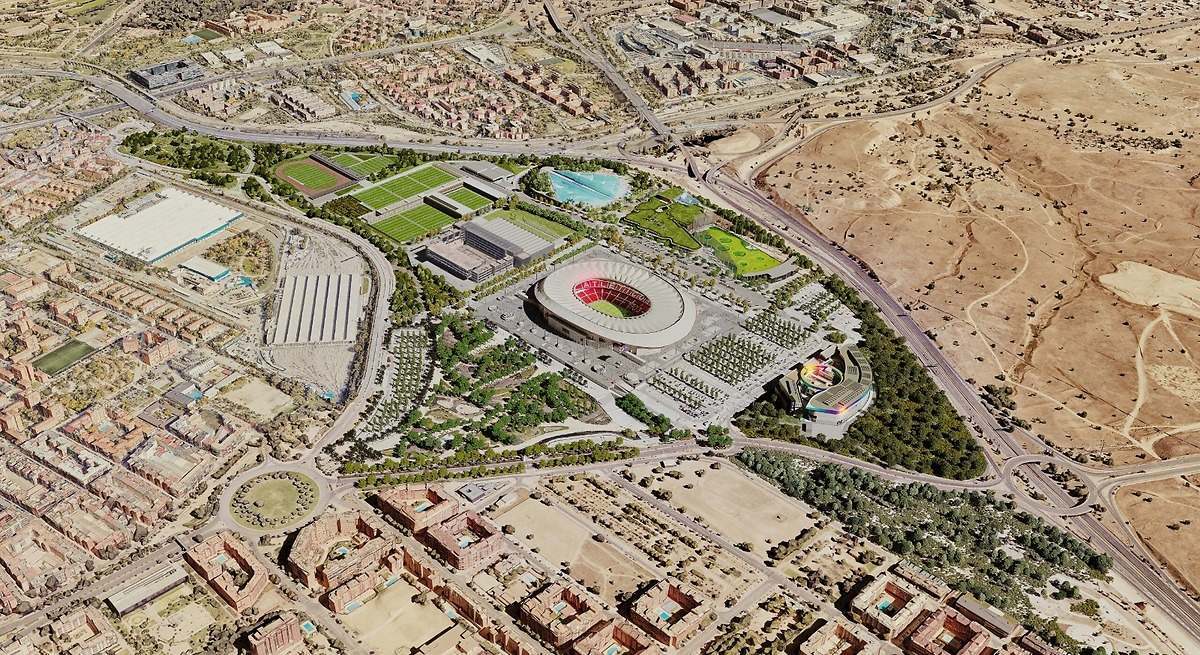 Futura Ciudad Deportiva del Atlético de Madrid