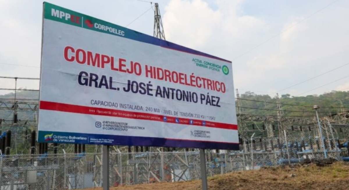 Complejo hidroeléctrico en Barinas