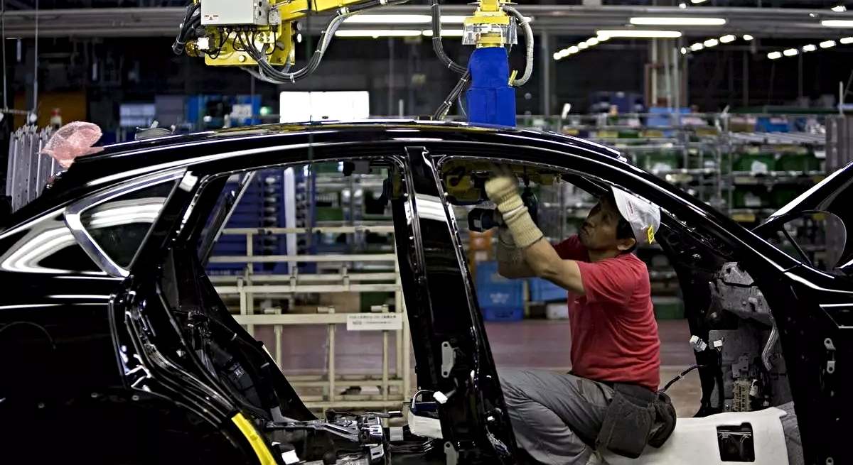 Línea de ensamblaje en la fábrica de Nissan de Tochigi, Japón / Nissan