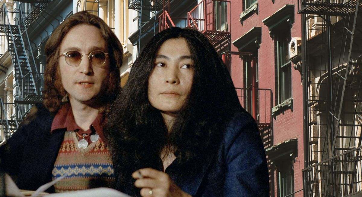 John Lennon y Yoko Ono