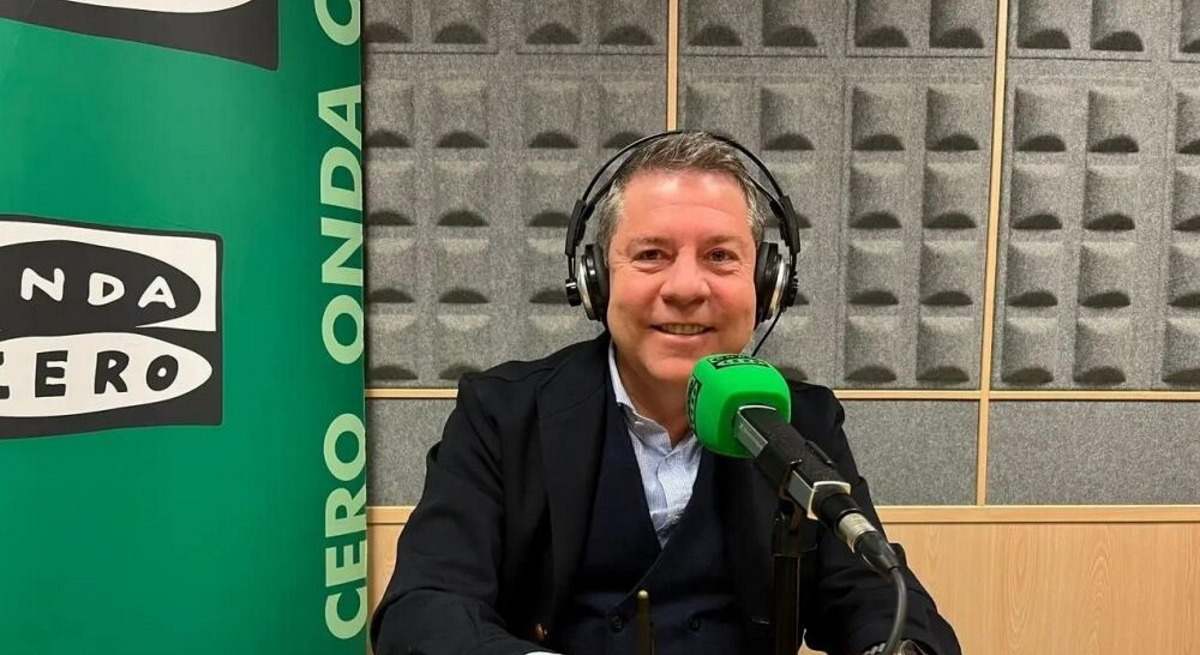 Emiliano García-Page durante su entrevista en Onda Cero