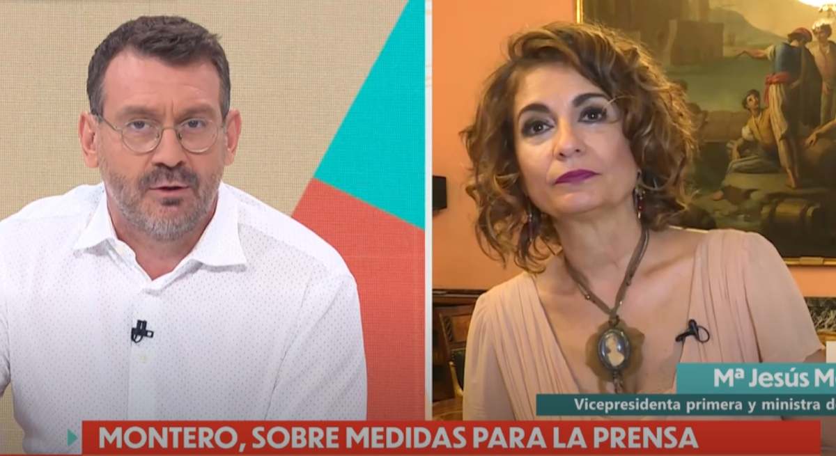 María Jesús Montero y Marc Sala