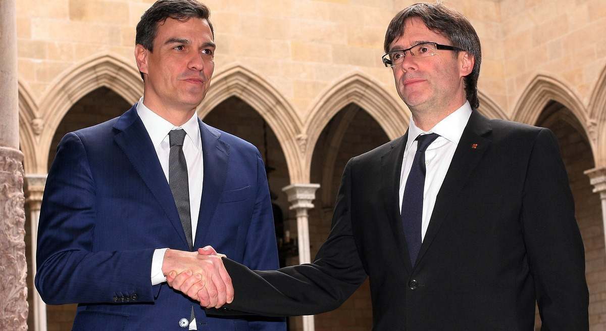 Sánchez y Puigdemont