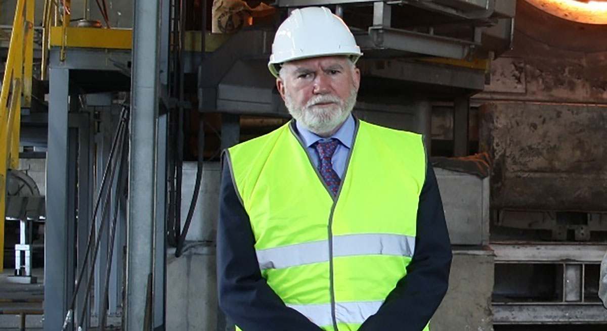 Macario Fernández, presidente y propietario de Asturiana de Laminados