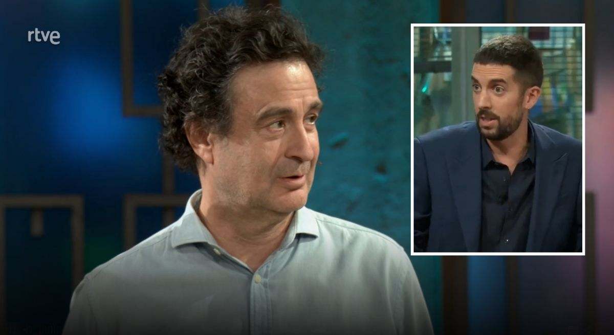 Pepe Rodríguez, jurado de Masterchef, desmiente a Broncano el bulo que lanzaron en 'La Revuelta': "Aquí hay más gente que viven del rollo"