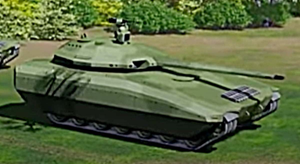 Así podría ser el nuevo tanque franco-álemán