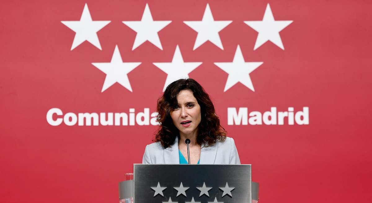 Isabel Díaz Ayuso, presidenta de la Comunidad de Madrid