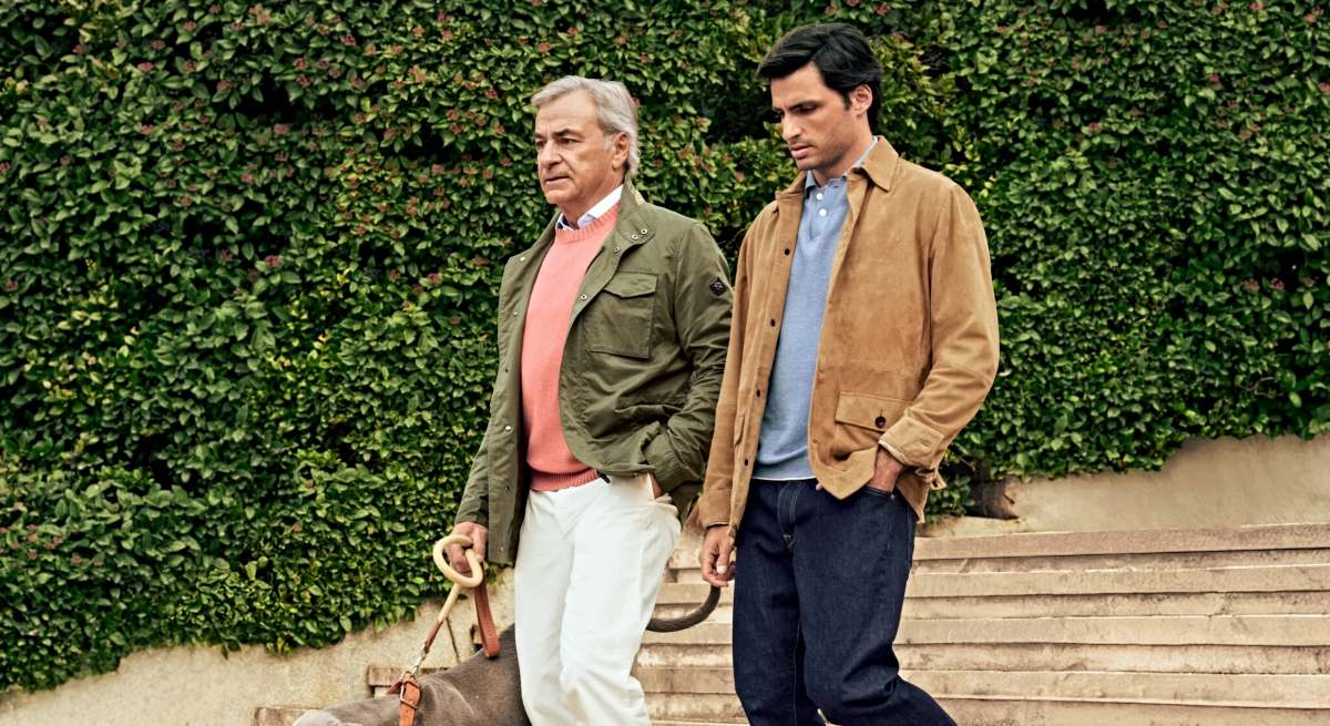 Carlos Sainz padre y Carlos Sainz hijo / Hackett London