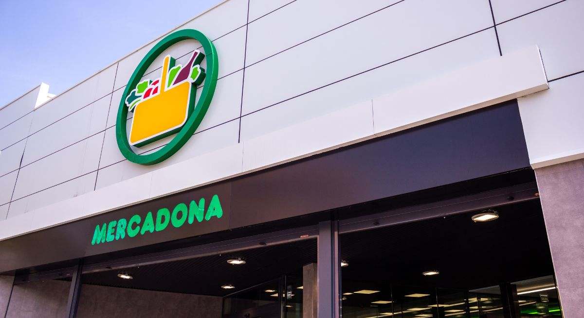 Fachada de un Mercadona.