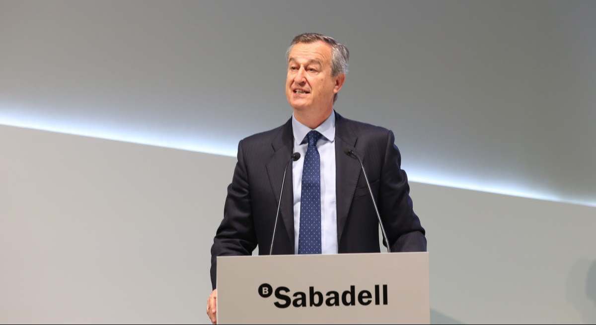 El consejero delegado del Banco Sabadell, César González-Bueno. Foto: Archivo