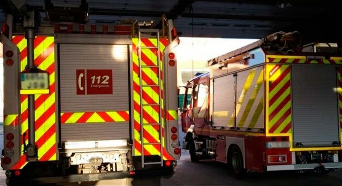 Imagen de archivo de vehículos de Bomberos en Andalucía. / Foto: 112.