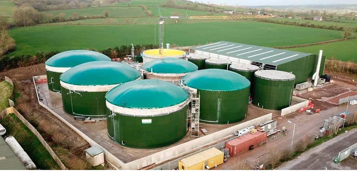 Prototipo de planta de biometano que se instalará en Santiago de Compostela.
