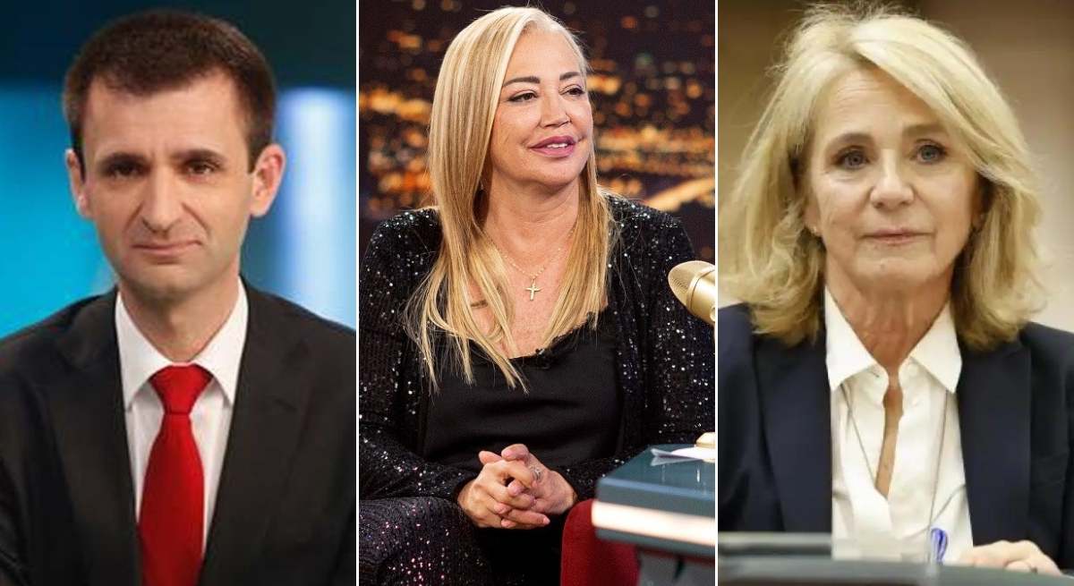 José Pablo López, Belén Esteban y Elena Sánchez