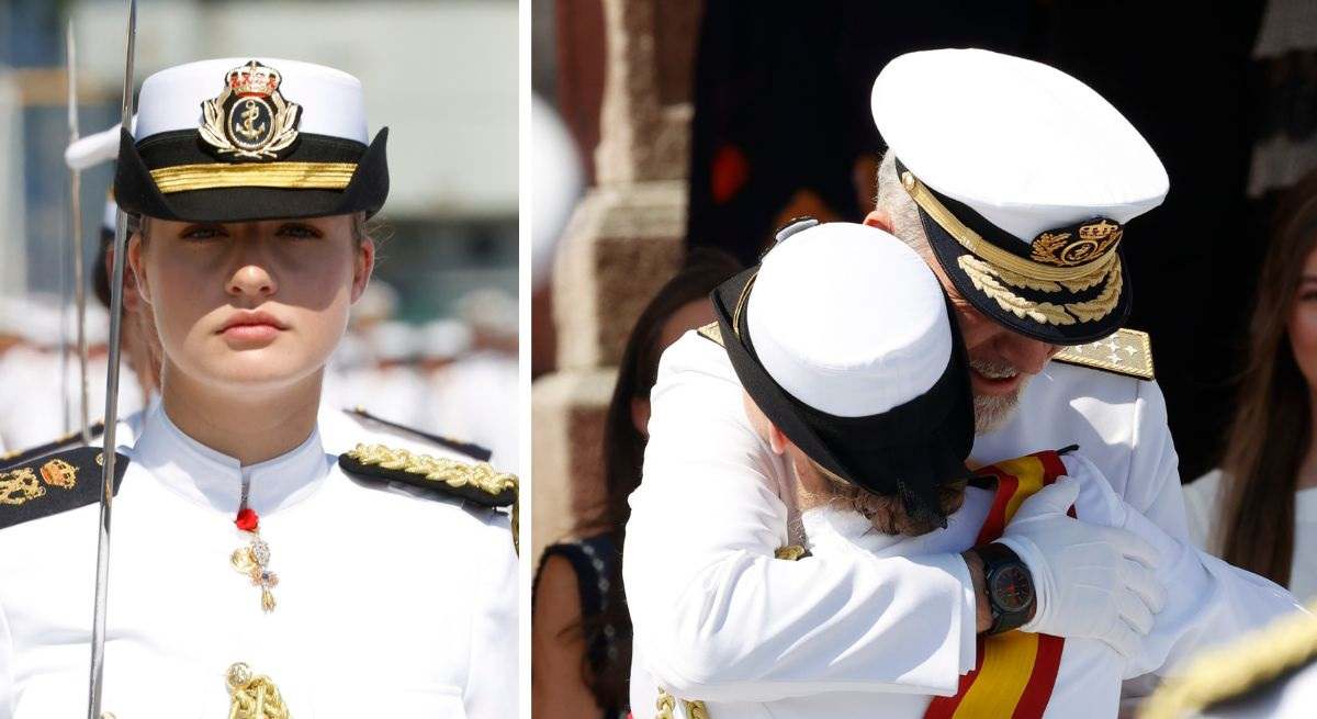 La princesa recibe la Gran Cruz al Mérito Naval 