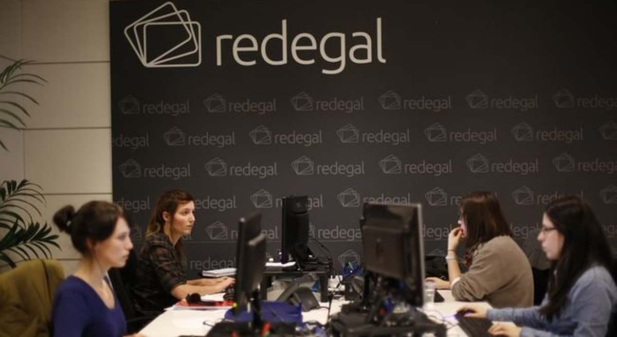 Empleados de Redegal en Galicia