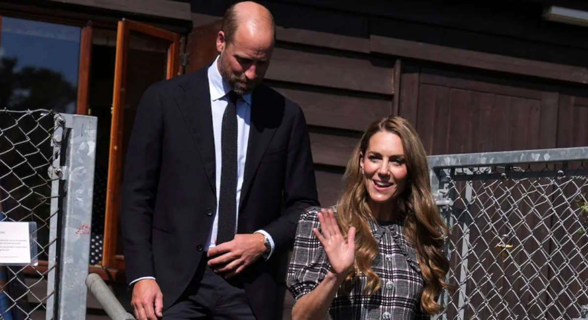 Kate Middleton reaparece por sorpresa junto al príncipe Guillermo 