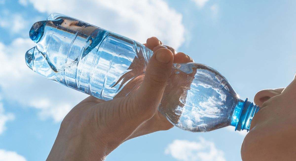 Beber agua en verano 