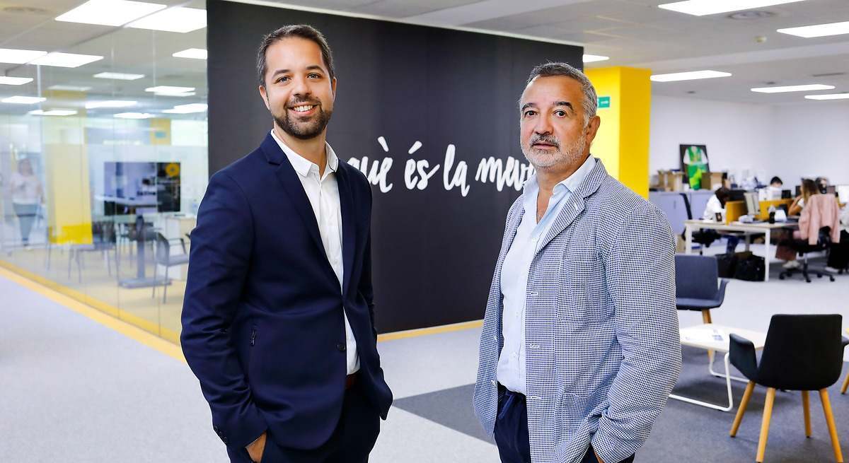 Xavier Capellades, director general de Parlem, y Ernest Pérez-Mas, presidente ejecutivo. EE