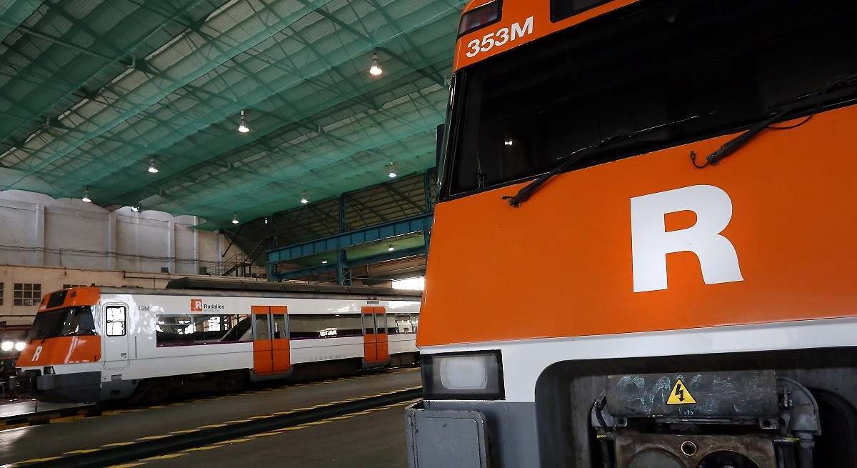 Trenes de Rodalies. Foto: Luis Moreno.