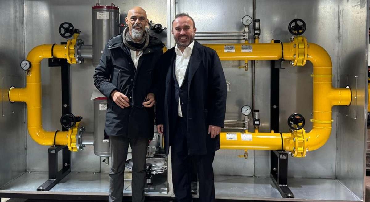 Eloy Torralba, CEO of Resite y Rino Cavagna, Vice Presidente de Cavagna Group.