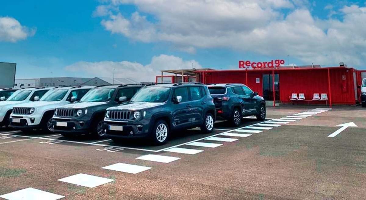 Un oficina de Record en Baleares.