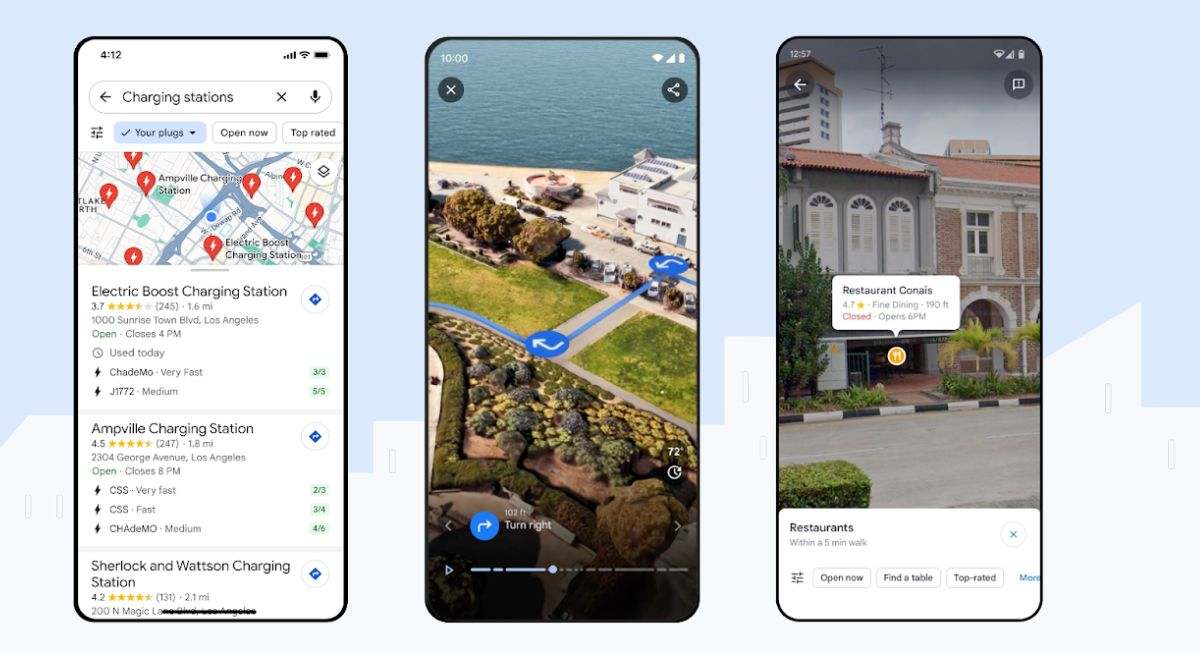 Google Maps IA