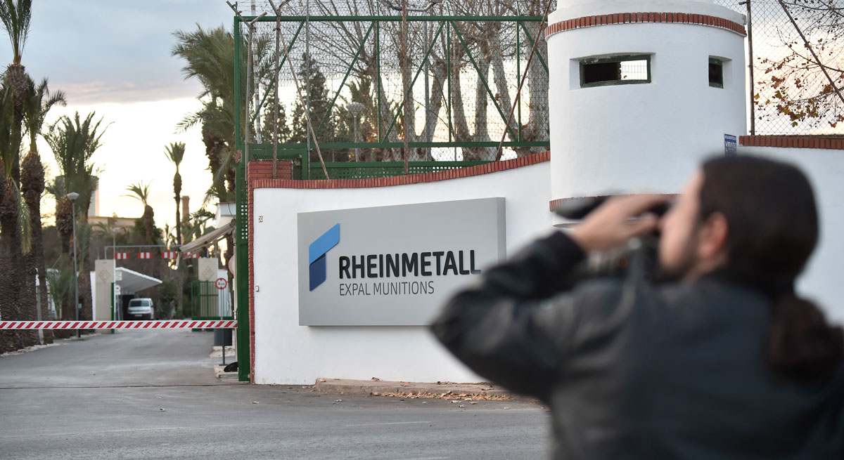 Fábrica de Rheinmetall en la localidad murciana de Javalí Viejo