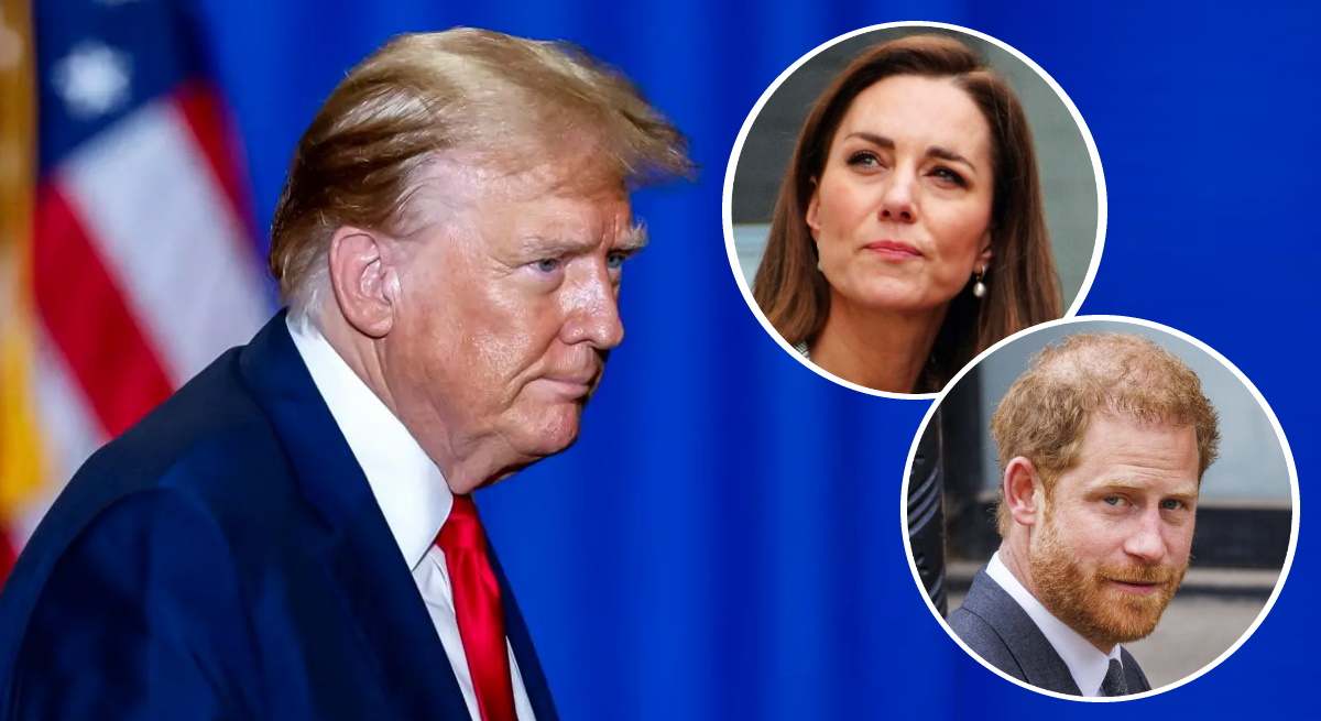 Trump, Kate, Harry 
