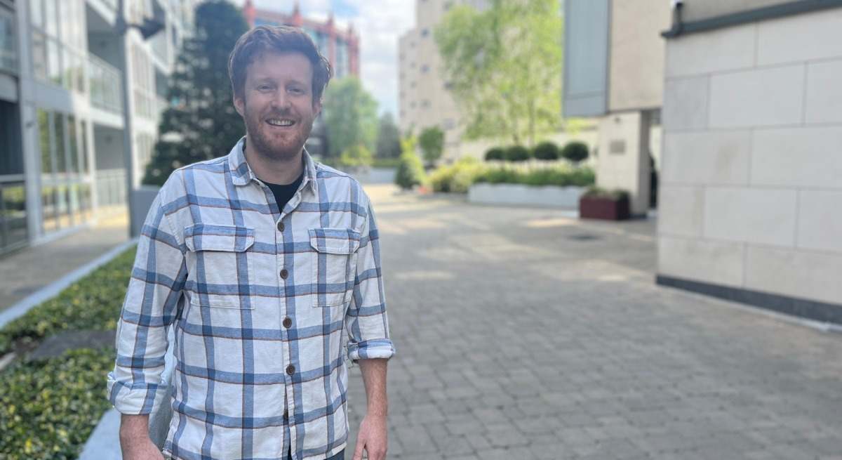 Pablo Tonutti, fundador de JobWinner, la aplicación de IA que te ayuda a encontrar trabajo. Fotografía: Martín Bazet