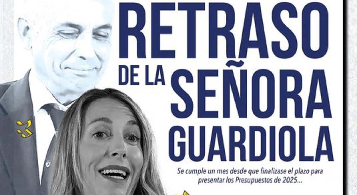 Captura del cartel en redes sociales