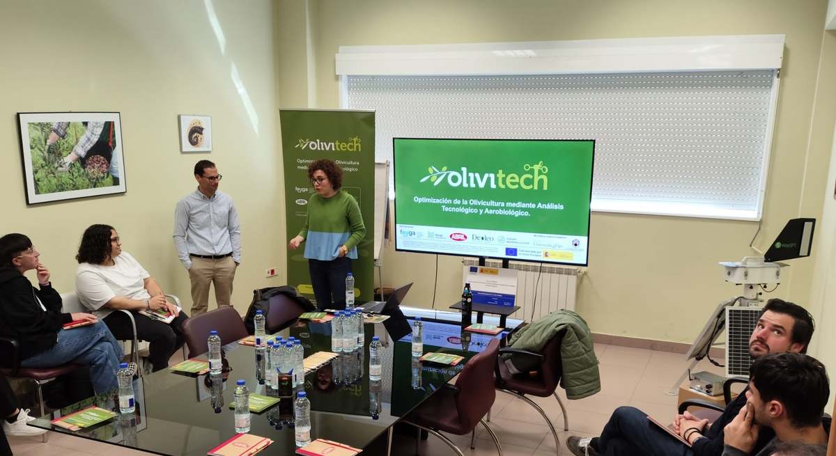 Aceites Abril presenta la aplicación Olivitech.