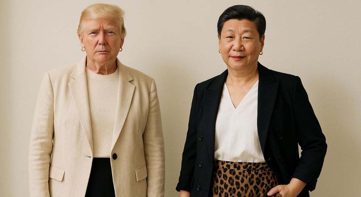 Donald Trump / Xi Jinping / IA