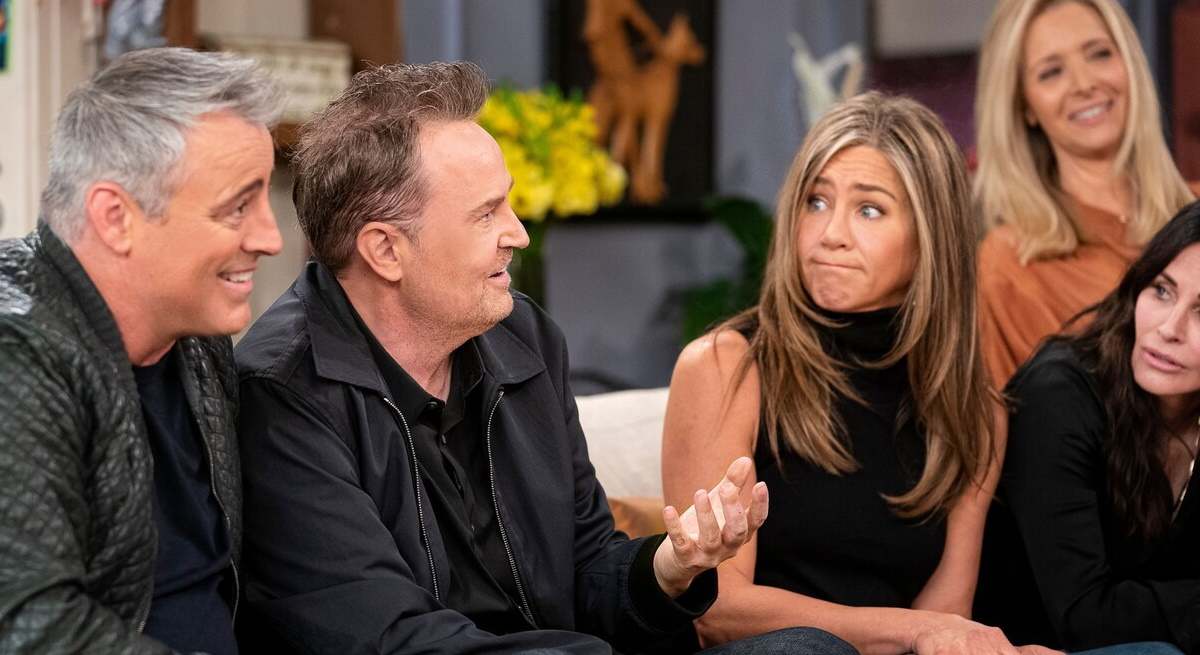 Los actores de Friends en la reunión de la serie