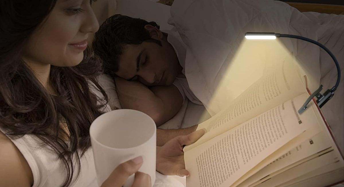 Luz de lectura recargable Gritin