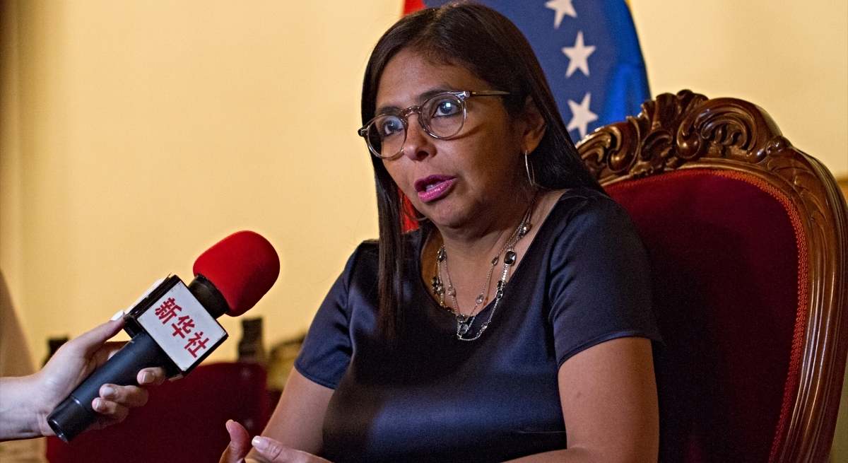 La vicepresidenta ejecutiva de Venezuela, Delcy Rodríguez / EP