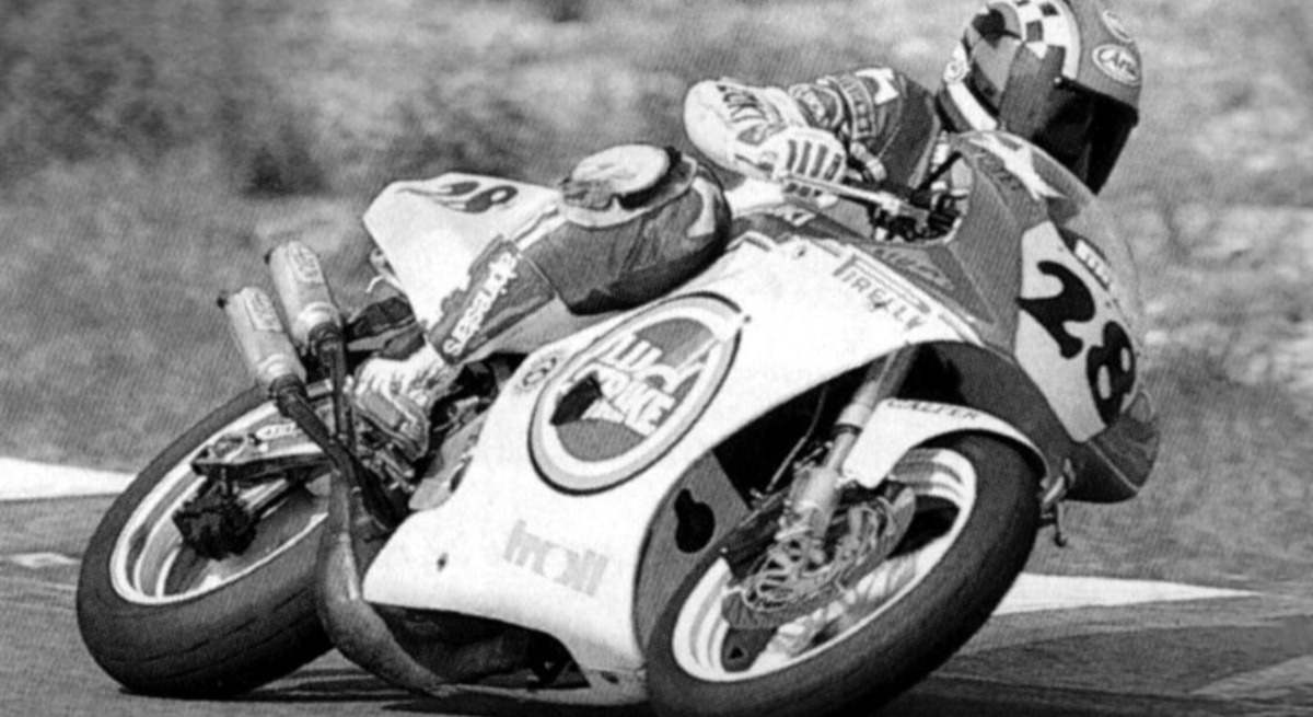 Miguel Tey en 1992. / Foto: wxat gp500.