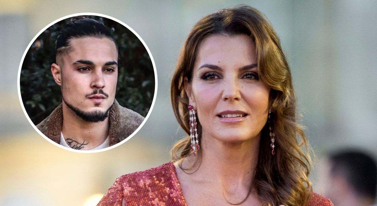 Mar Flores y su hijo