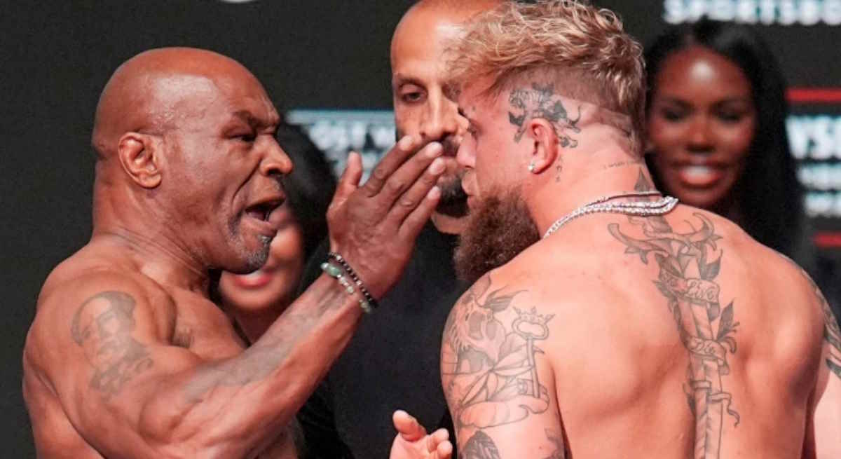 Mike Tyson y Jake Paul 