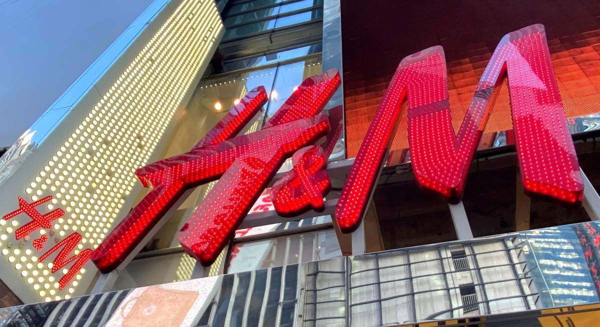 Una tienda de H&M